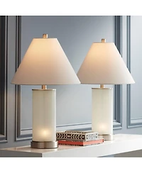 360 Lighting Randi 24" High Small Modern Coastal Table Lamps Set of 2