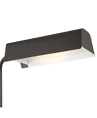 360 Lighting Harris 25 1/2" High Pharmacy Modern Desk Lamp Usb Port Ac Power Outlet Finish Metal Home Office Charging