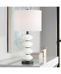 360 Lighting Lucy 26.5 High Glass Table Lamp with Dimmer