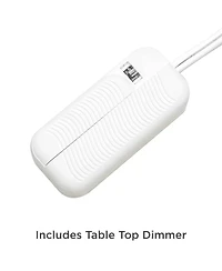 360 Lighting Lucy 26.5 High Glass Table Lamp with Dimmer