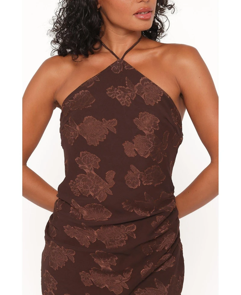 Petal and Pup Women's Remy Halterneck Maxi Dress