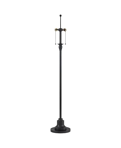 360 Lighting Dyna Traditional 58" Tall Standing Floor Lamp Base Skinny Pole Pull Chain