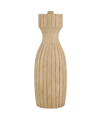 360 Lighting Andros High Beige Almond Table Lamp