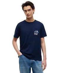 Tommy Hilfiger Men's Summer Floral Graphic Pocket T-Shirt