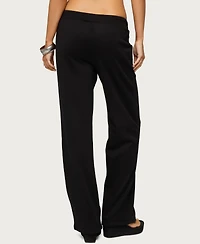 Edikted Women's Quinn Straight Leg Sweatpants