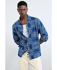 Desigual Men's Geometric print shirt