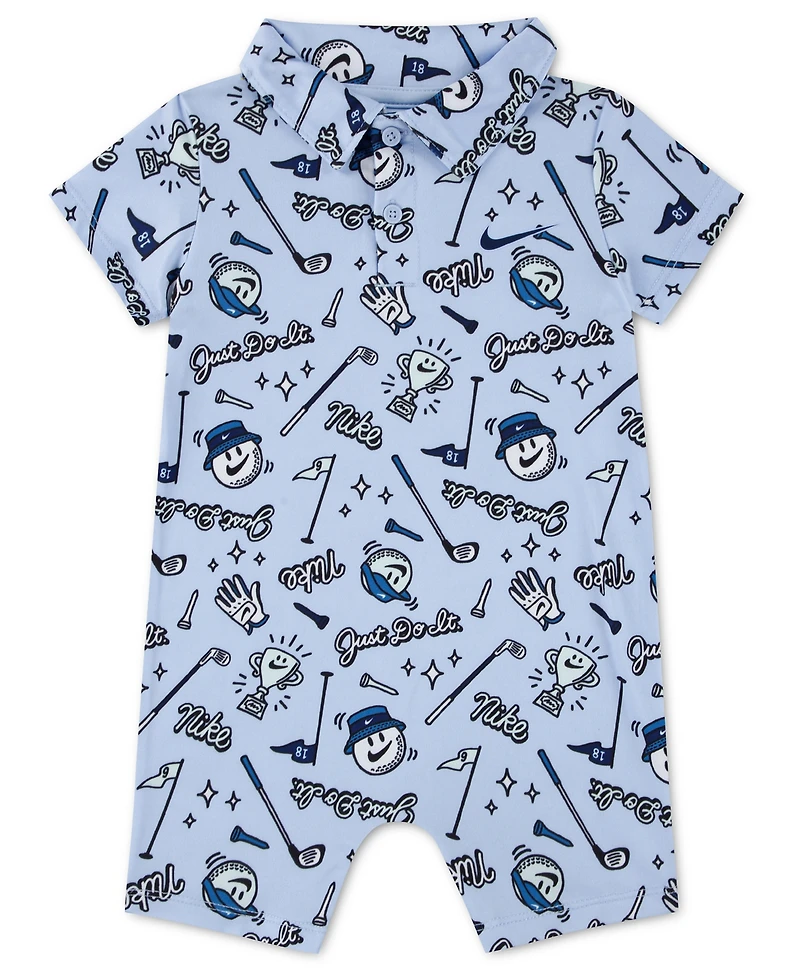 Nike Baby Boys' Polo Romper