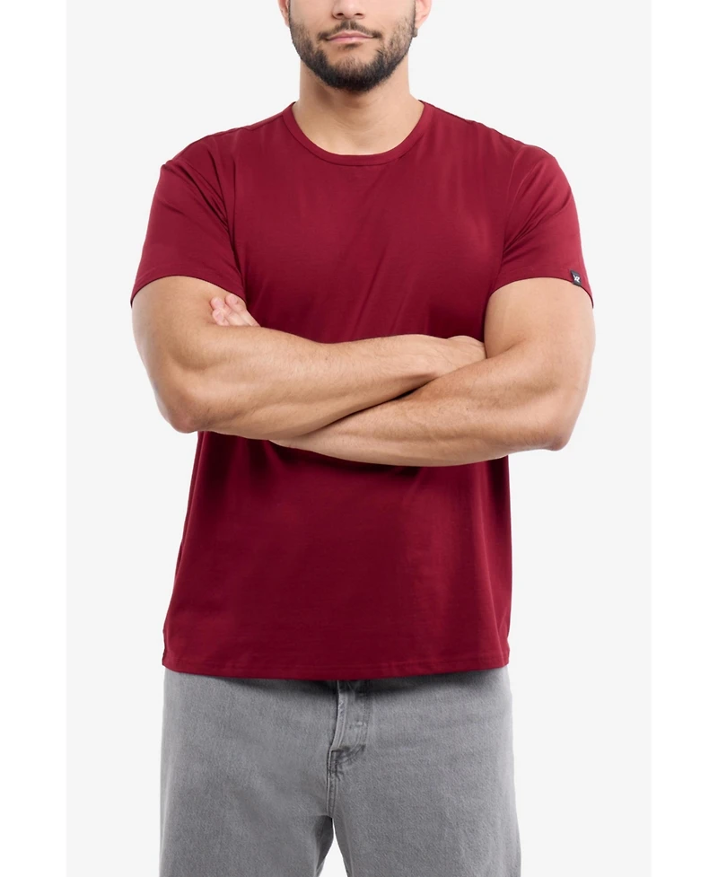 X-Ray Men's Basic Crew Neck Short Sleeve T-shirt