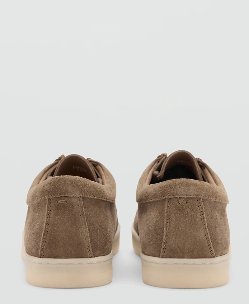 Mango Men's Suede Nautical Shoes