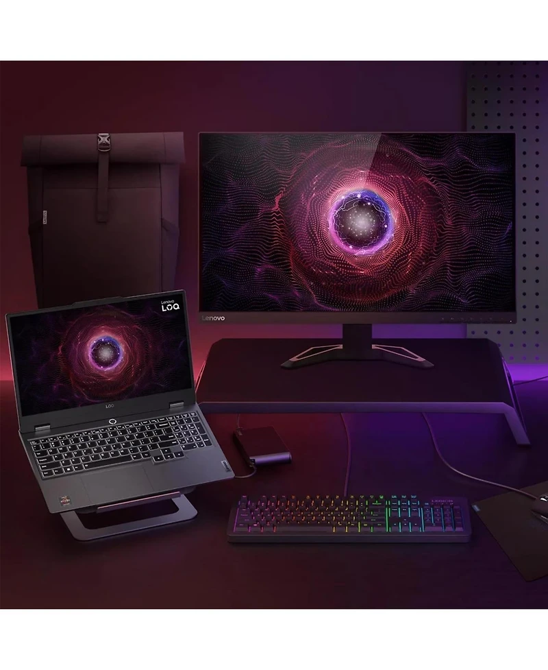 Lenovo Loq Traditional Laptop Amd Ryzen 7 64GB Ram Nvidia GeForce Rtx 5060 1TB Ssd Storage Windows 11 Home 144Hz