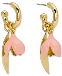 kate spade new york Cubic Zirconia Golden Bloom Drop Earrings