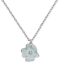 kate spade new york Golden Bloom Cubic Zirconia Flower Pendant Necklace