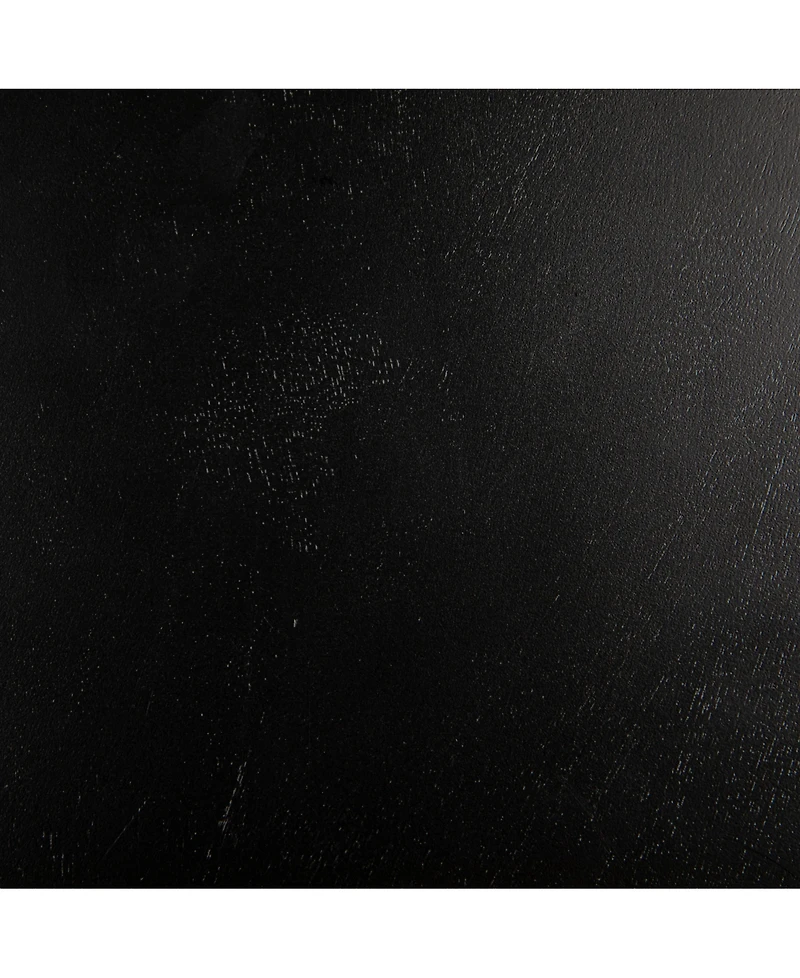 Storied Home Bishop Pedestal 12" Wood Cocktail Side Table