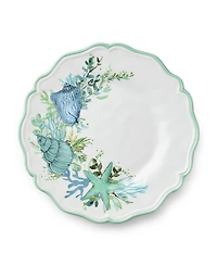 Certified International Sea Glass Melamine Salad Plate, Set of 4