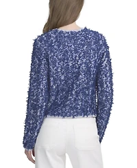 Elle Collection Women's Boucle Cardigan