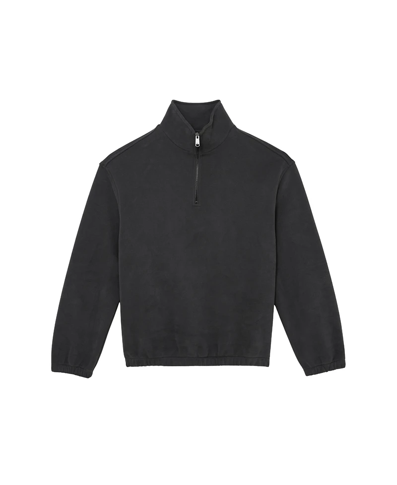 Reiss Men's Cotton-Blend Half-Zip Sweatshirt