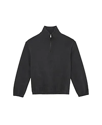Reiss Men's Cotton-Blend Half-Zip Sweatshirt