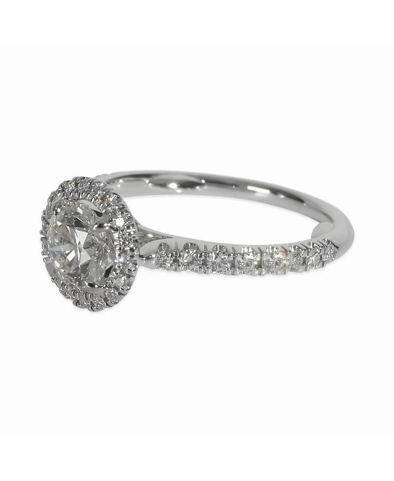 Pre-Owned Cartier 0.9 ct Round Brilliant Diamond Destinee Engagement Ring
