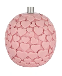 360 Lighting Aurora High Hearts Table Lamp