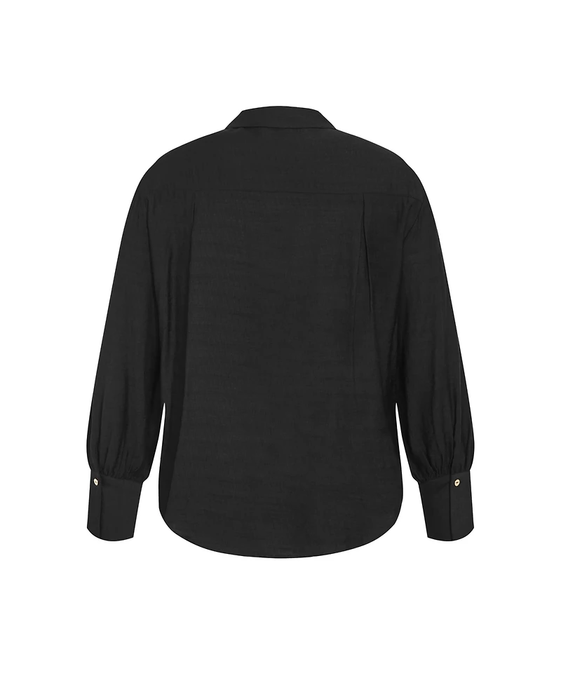 City Chic Women's Plus Rosabella Shirt