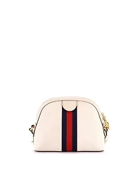 Pre-Owned Gucci Small Ophidia Dome Shoulder Bag Leather