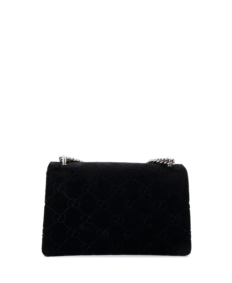 Pre-Owned Gucci Small Dionysus Bag Gg Velvet