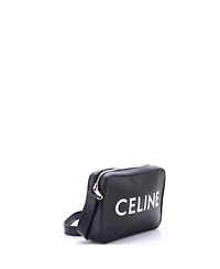 Pre-Owned Celine Small Logo Messenger Bag Leather
