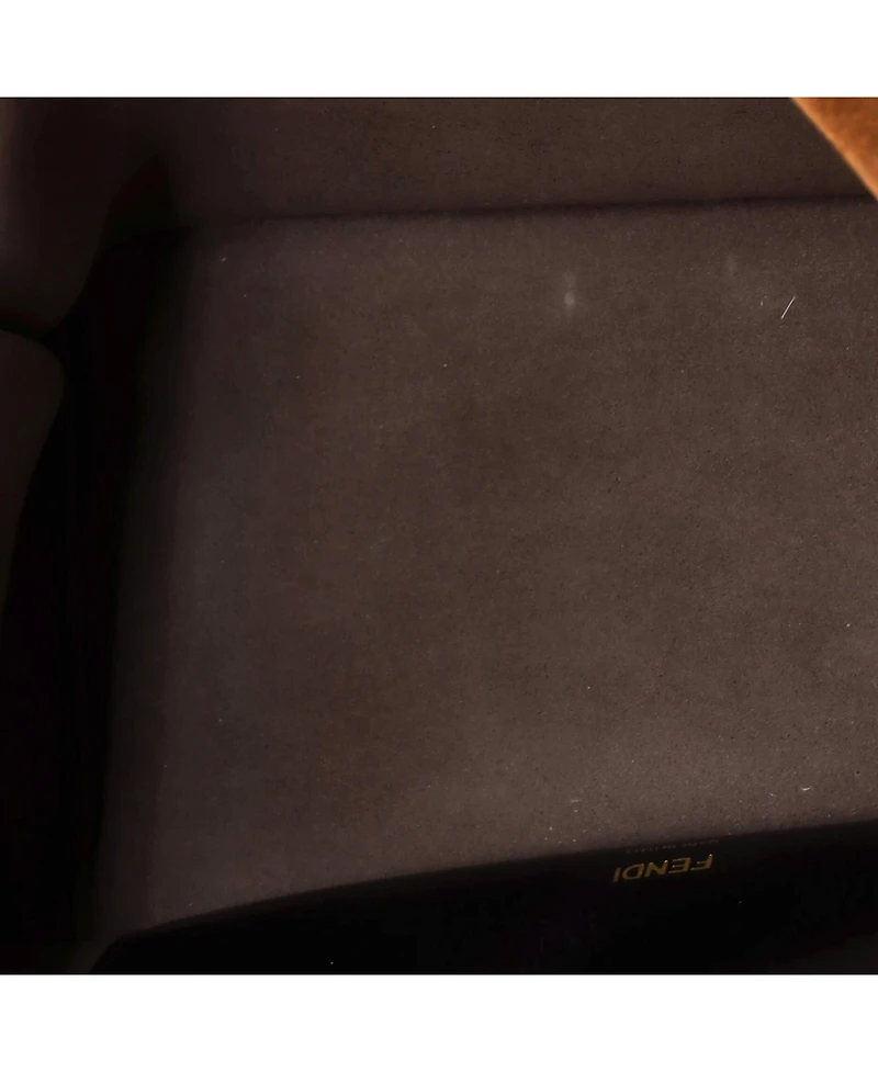 Pre-Owned Fendi Small Flip Tote Leather