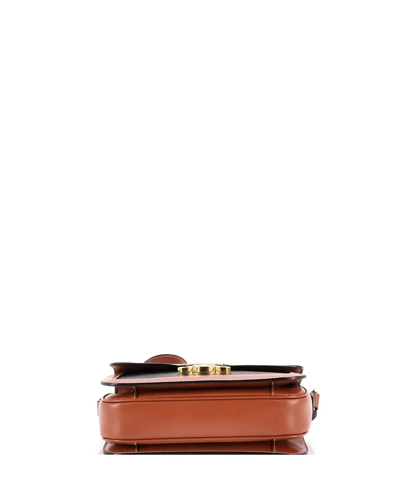 Pre-Owned Celine Medium Triomphe Shoulder Bag Triomphe Coated Canvas
