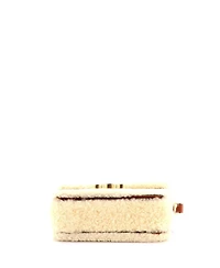 Pre-Owned Celine Medium Triomphe Shoulder Bag Shearling