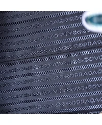 Pre-Owned Prada Small Bicolor Lux Convertible Open Tote Saffiano Leather