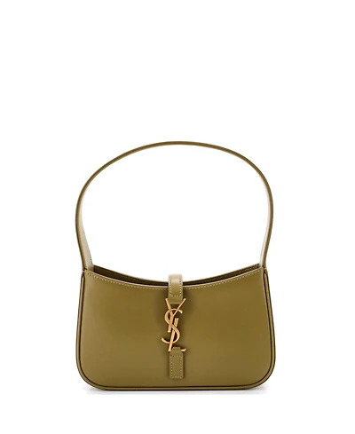 Pre-Owned Saint Laurent Mini Le 5 a 7 Hobo Leather