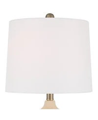 360 Lighting Kayla 23 1/2" High Small Modern Coastal Accent 3-Way Table Lamp Ceramic Single Living Room Bedroom (Colors May Vary)