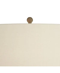 360 Lighting Eliza 25 1/2" High Jar Rustic Traditional 3-Way Table Lamp for Living Room Bedroom Bedside