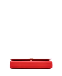 Pre-Owned Saint Laurent Long Classic Monogram Clutch Leather