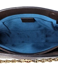 Pre-Owned Gucci Small Ophidia Chain Shoulder Bag Gg Coated Canvas