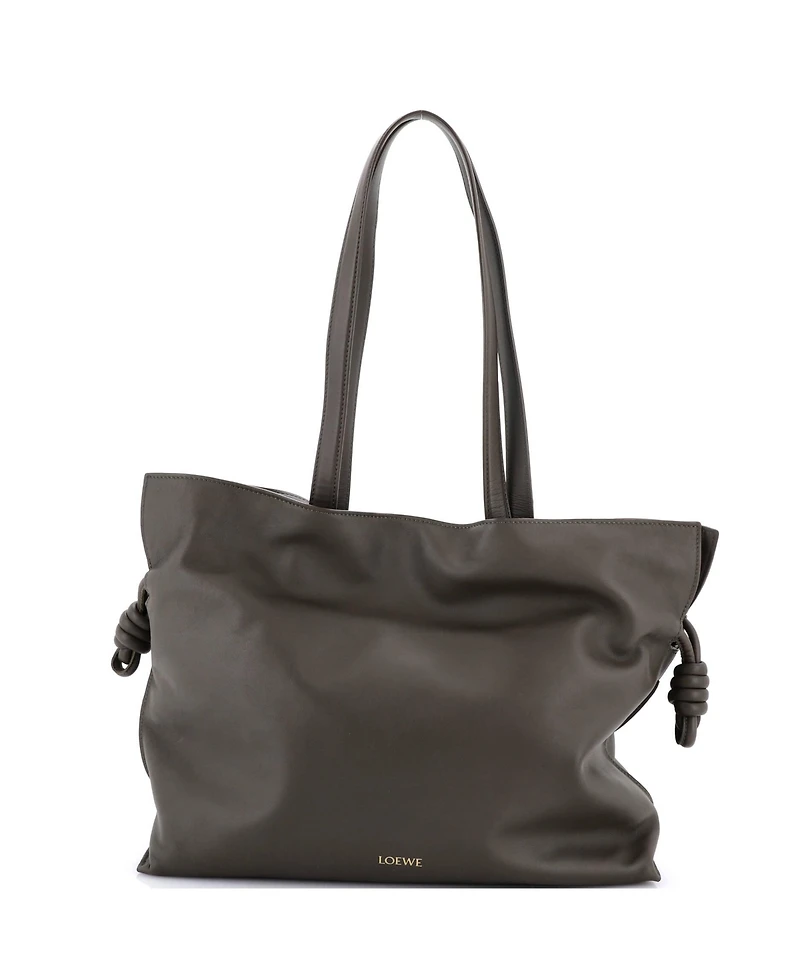 Pre-Owned Loewe Large Flamenco Knot Bag Leather