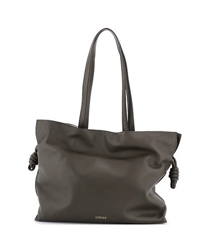 Pre-Owned Loewe Large Flamenco Knot Bag Leather