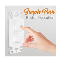 Pyle In Wall Speaker Selector Switch