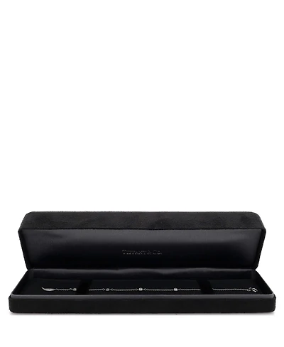 Pre-Owned Tiffany and Co Pre-Owned Tiffany and Co. Elsa Peretti Diamonds By The Yard 5 Stone Bracelet