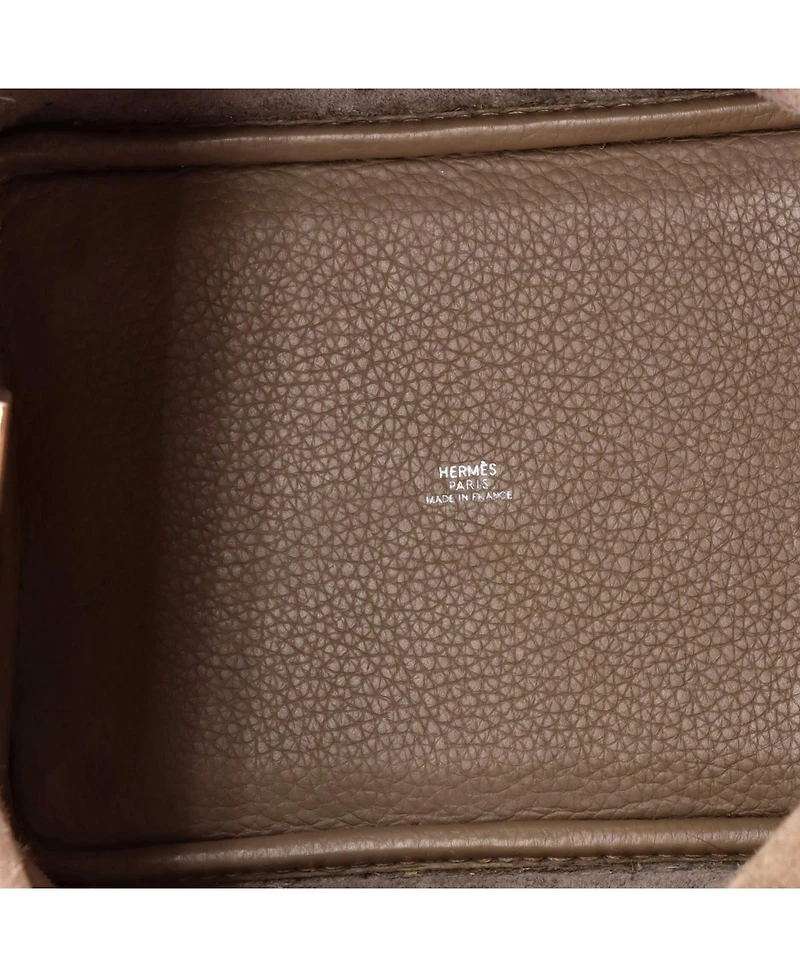 Pre-Owned HERMES Pm Picotin Bag Clemence