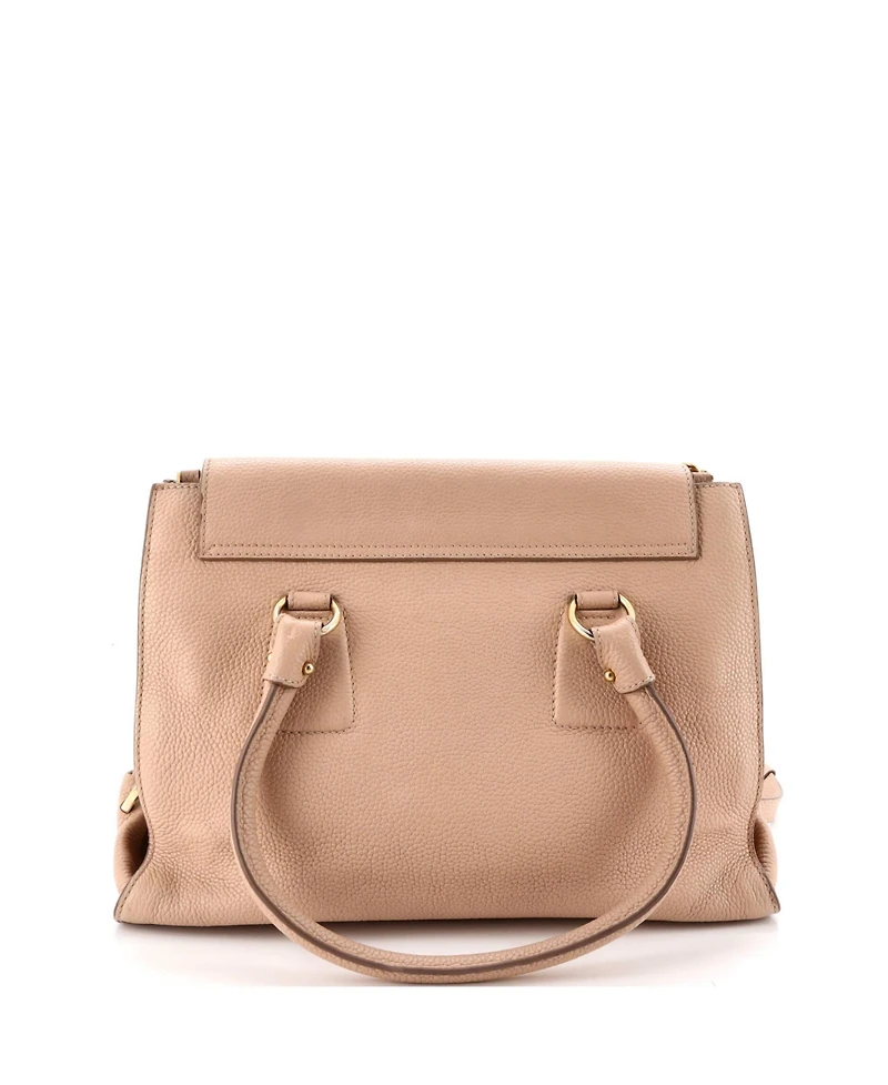 Pre-Owned Salvatore Ferragamo Medium Lotty Satchel Leather