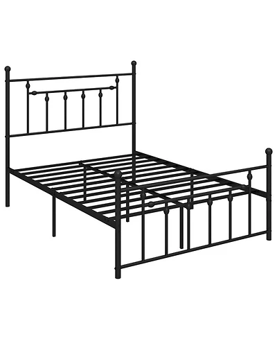 Gouun Metal Bed Frame with Headboard
