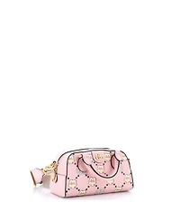 Pre-Owned Gucci Mini Ophidia Convertible Boston Top Handle Bag Kawaii Printed Leather