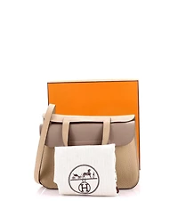 Pre-Owned HERMES 25 Halzan Bag Verso Clemence