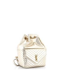 Pre-Owned Saint Laurent Joe Backpack Matelasse Chevron Leather