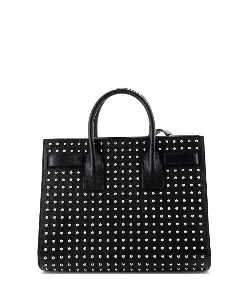 Pre-Owned Saint Laurent Small Sac de Jour Bag Studded Leather
