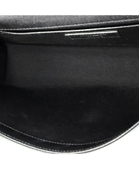 Pre-Owned Saint Laurent Medium Classic Monogram Crossbody Bag Grainy Leather