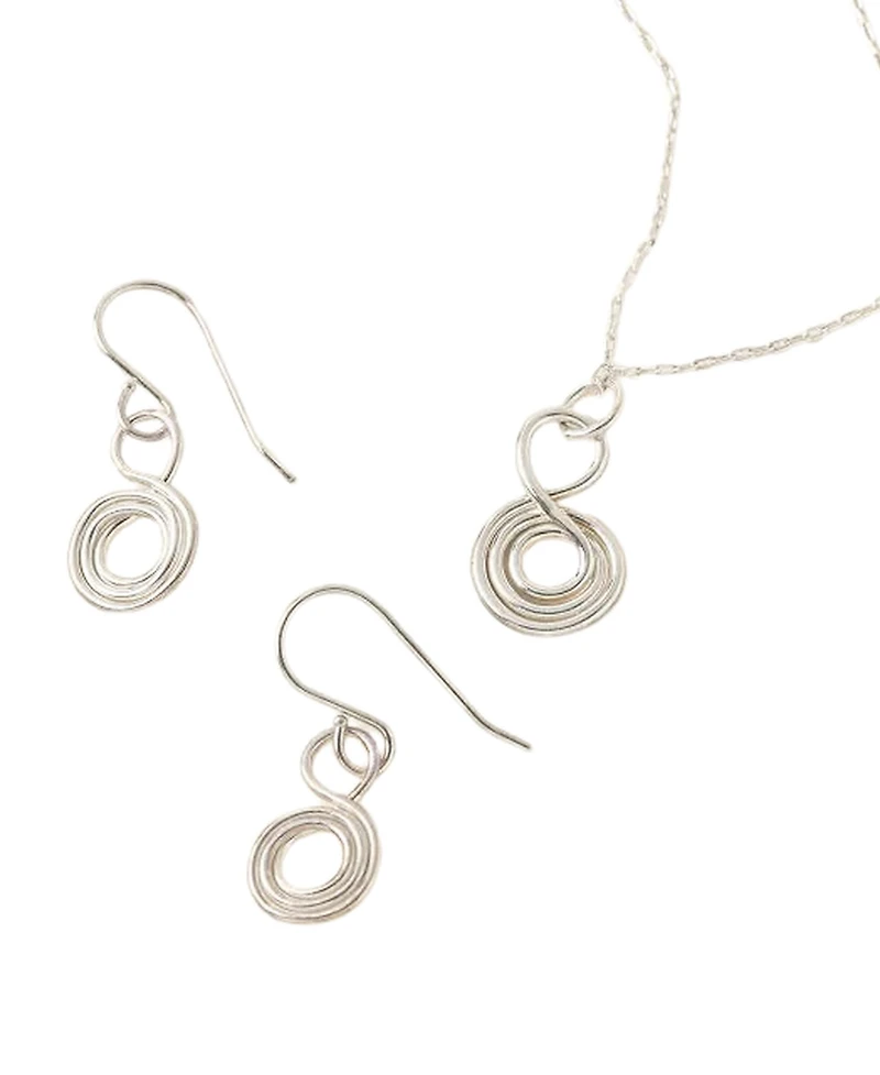 Uncommon Goods Gratitude Symbol Necklace Sterling Silver