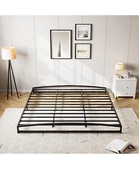 gaomon Low Bed Frame 6 Inch Heavy Duty Metal Platform Mattress Foundation Noise-Free No Box Spring Non-Slip